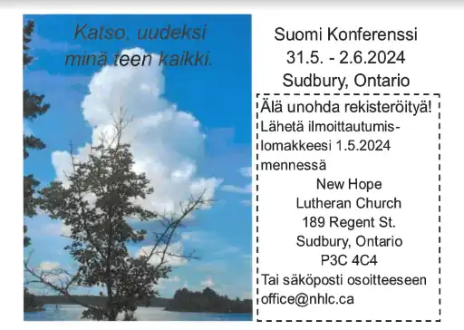 Suomi Conference Program and Registration